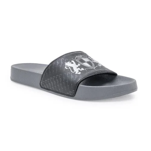 Red Tape Men's EVA Printed Black/Grey Sliders