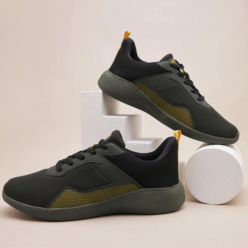 AVANT Men's Glide Walking Shoes-Olive - UK 8