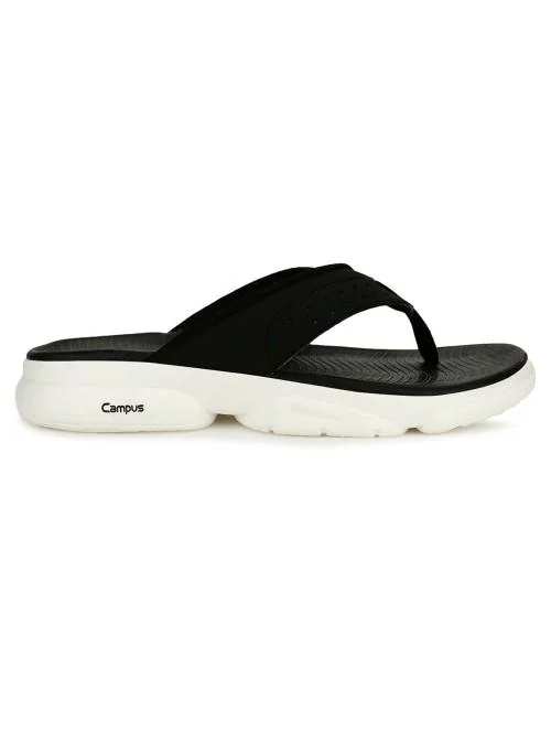 Campus SL-405A Black Men's Flip Flops