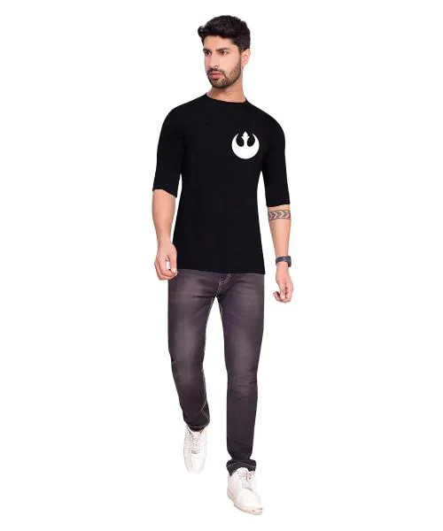 Pepp N Hagg Men Star Wars 100 Percent Cotton Three Fourth Sleeve T-Shirt (2Xl)