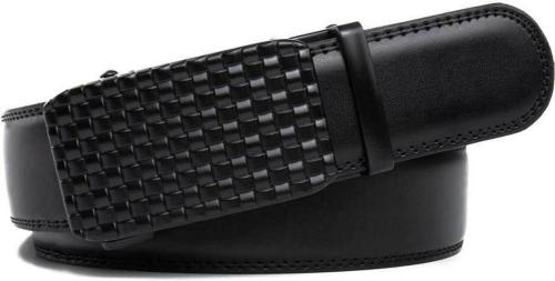 Elite Crafts Men And Women Black Artificial Leather Belt - One Size l Belt For Men & Boys l Formal Belts l Stylish l Latest Design l Fashion Accessories