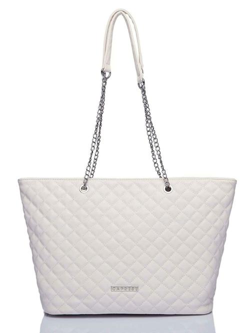 Caprese Women Tote Bag (White)