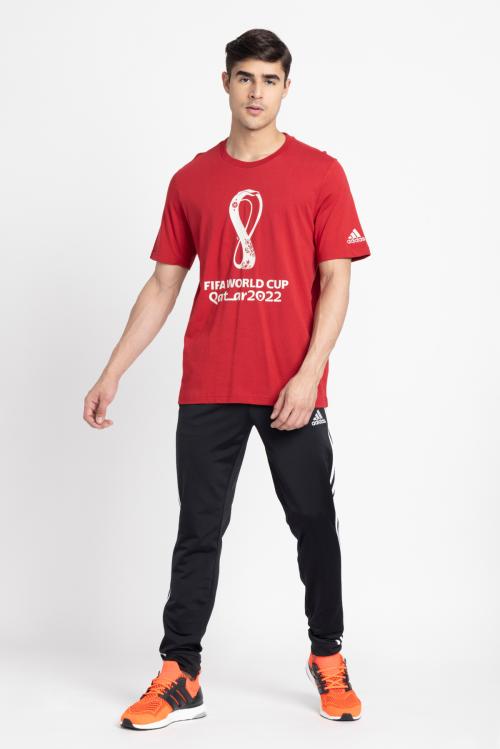 Adidas Men OE TEE Maroon Football T-shirts