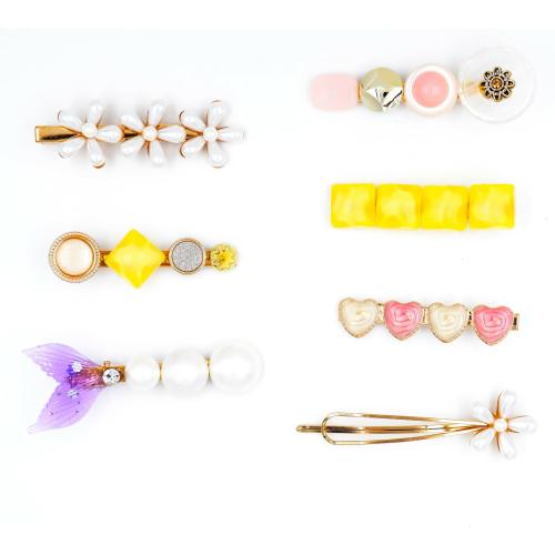 Buy Undertree Korean Hair Clips for Women 7 Piece Beaded Acrylic Hair