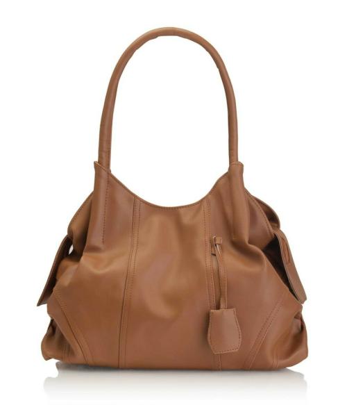 Fostelo Women's Style Diva Handbag (Tan)