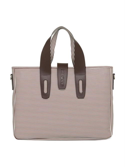 Buy Mboss Brown Faux Leather Laptop Bag, 12 L Online at Best Prices in