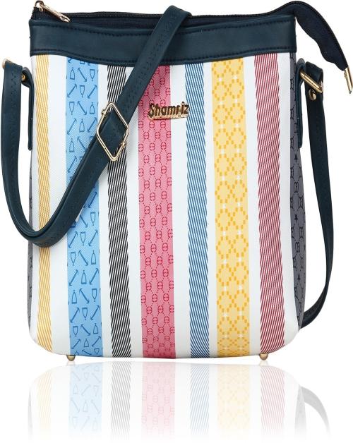 SHAMRIZ Women & Girls Sling Bag| Fashion Bag| Side Bag| Ladies Purse|Leather Purse (Blue Color)