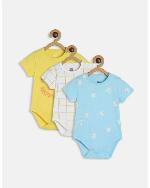 MINI KLUB New Born And Baby Boys MultiBody Suit