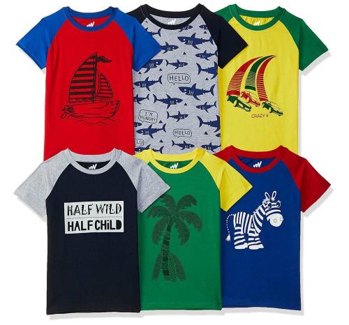 ONCH Boys Dress Clothing Set Combo with Tshirts & Shorts