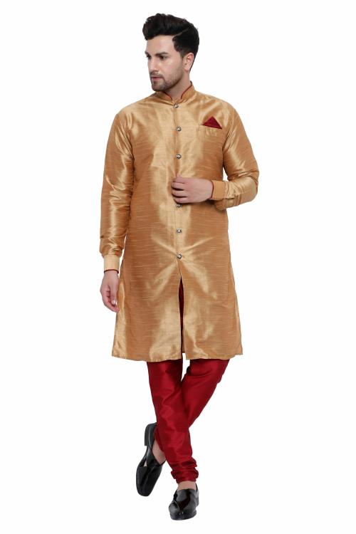 RYLEN Men's Churidar Sherwani set