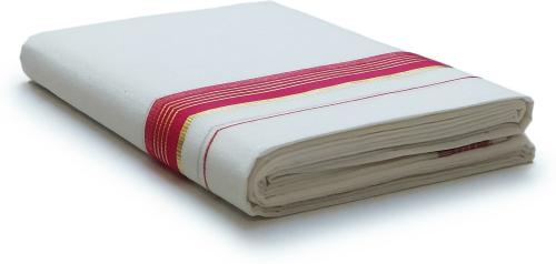 VAIRAVAA TEX Men Solid Pure Cotton Dhoti