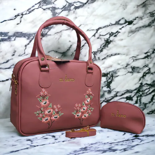 EL SAKO Ravishing Women's Handbag D Peach