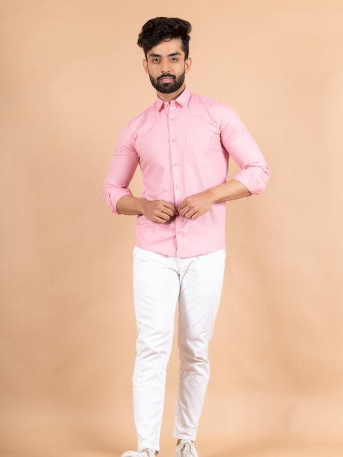 Tistabene Pink Linen Shirt (XXXL)