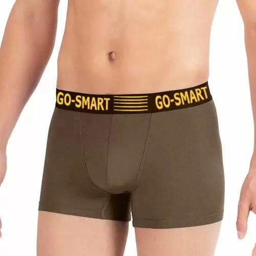 Go Smart Dark-Brown underwear for Men-Medium-85
