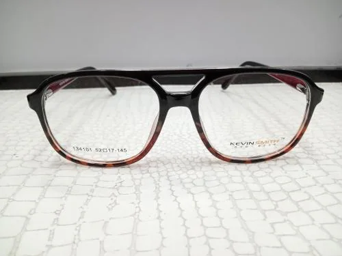 KEVIN SMITH Full Rim Square Spectacle Frame For Men & Women ( Brown)