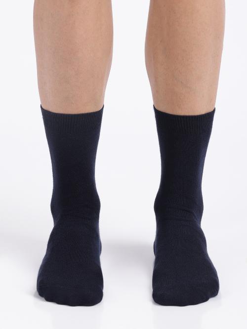 jockey Men Cotton Stretch Solid Mid-Calf Length Socks