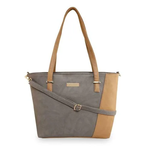 Giordano Grey Women Casual Tote Bag (GDHB2025KHKBRW)