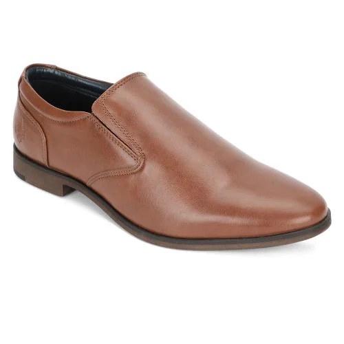 Bond Street By Red Tape Men Tan Slip-On Shoes