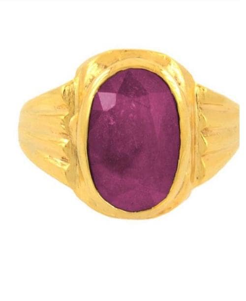 Ceylonmine Natural Ruby Manik Stone Finger Ring