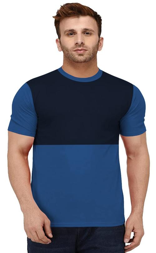 THE BLAZZE 0112 Men's Regular Round Neck T-Shirt for Men