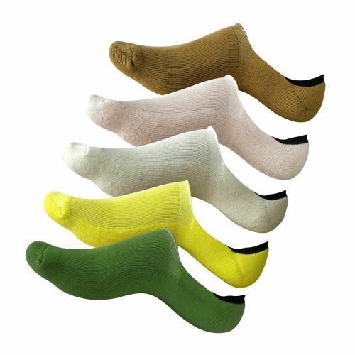 AIR GARB No Show Loafer Socks UltraSoft Cotton Foot Cover Socks for