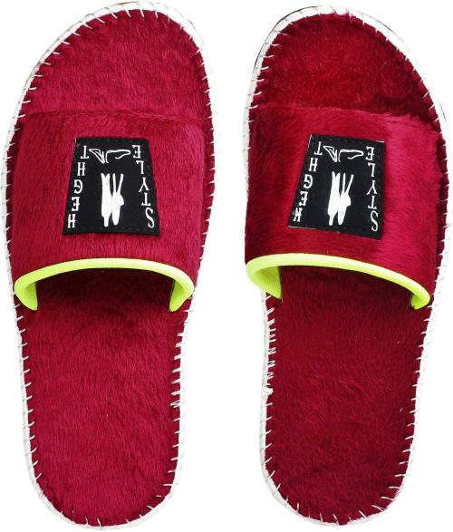 Style Height Men's Red Sliders