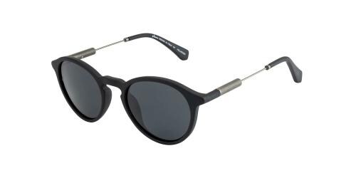 SPEKSEE GT Series Polarized UV Protection Oval Grey Metallic Matt Sunglasses For Men