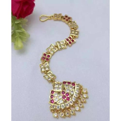 FIRSTGLIT PREMIUM QUALITY MICROPLATED IMPON PANCHALOHA STONE TIKK