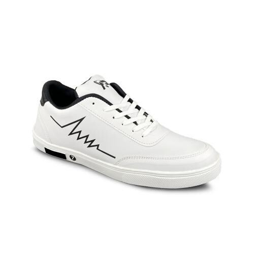 Alk Beton latest synthetic leather White Sneakers shoes for mens