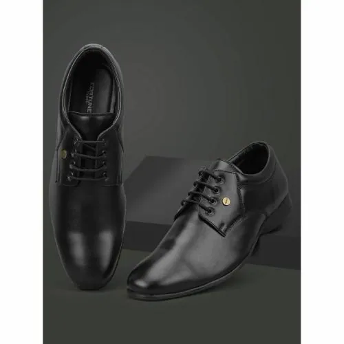Fortune By Liberty Robert-2_Black Formal Shoes For Men