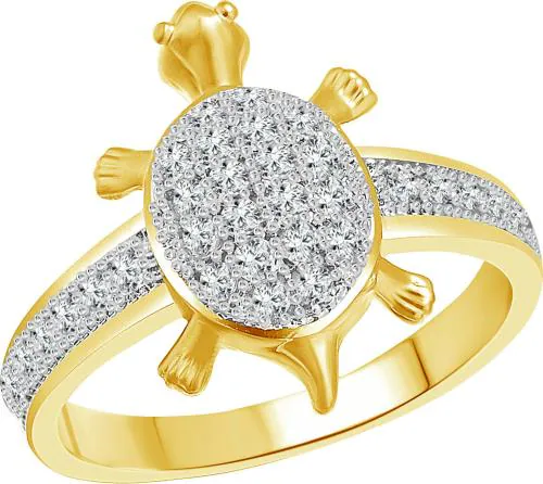 Vighnaharta Gold Alloy 8 Ring (Women And Girls)