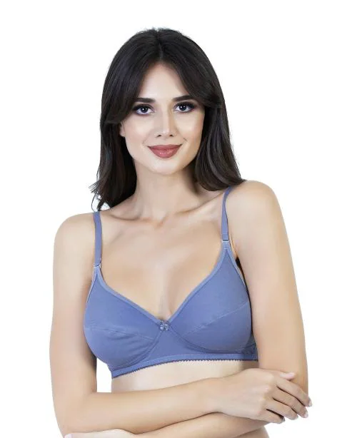 Buy ENVIE Women's Cotton Bra_Ladies NonPadded, Wirefree Everyday Bra