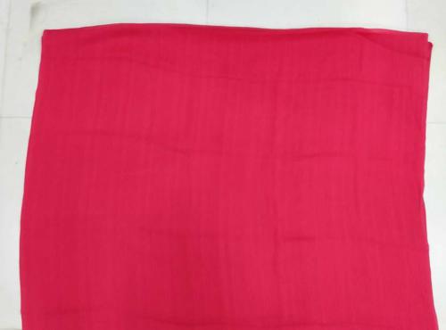 Ruhabs Women Pink Printed Chiffon Saree