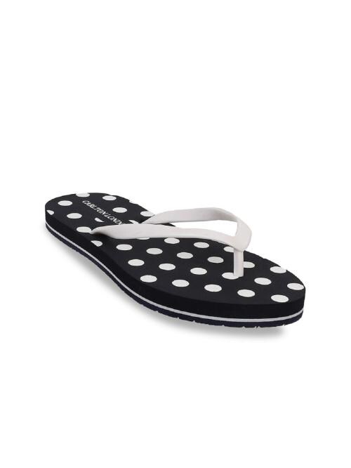 Carlton London Navy Blue Flip flops for Women