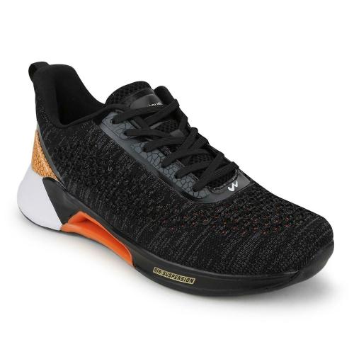 Campus HUMMER Black Men's Running Shoes
