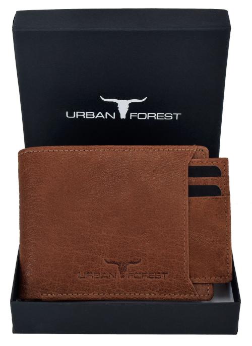 Urban Forest Sam Redwood Leather Men's Wallet