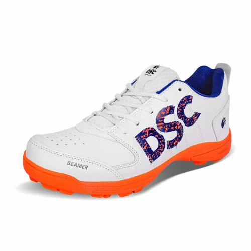 DSC Beamer Cricket Shoes, Color - Fluro Orange, UK 8