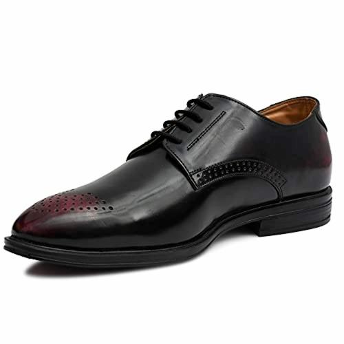 MAEVE & SHELBY Men Formal Shoes (Black) - UK 8