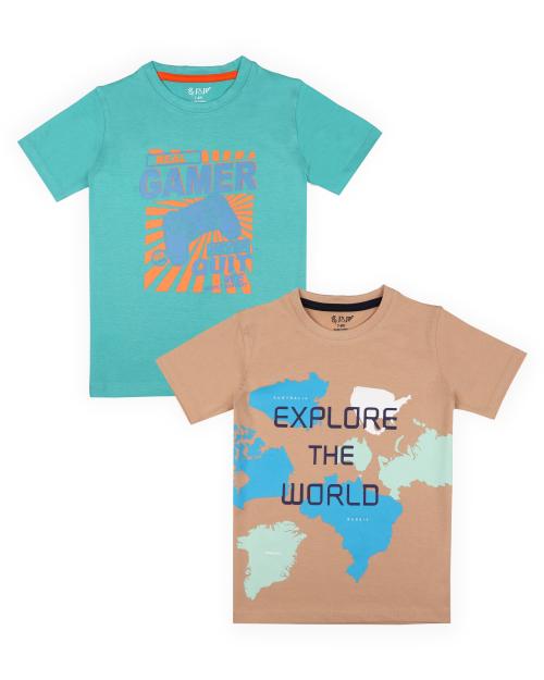 J & JP boys tshirts trendy collections - 8-9 Y