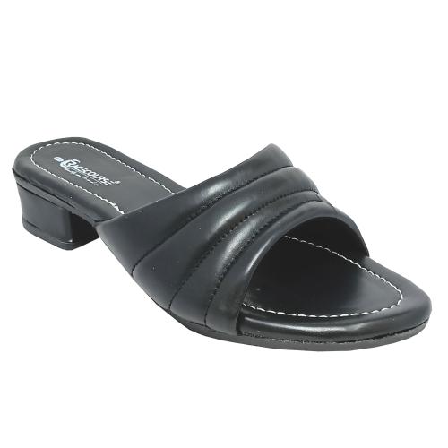 Racecourse Black Heels for Women
