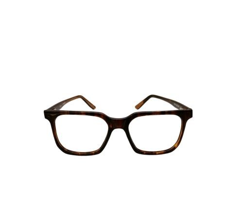 PAUL I Rectangle Spectacle Frame For Men and Women brown black mix