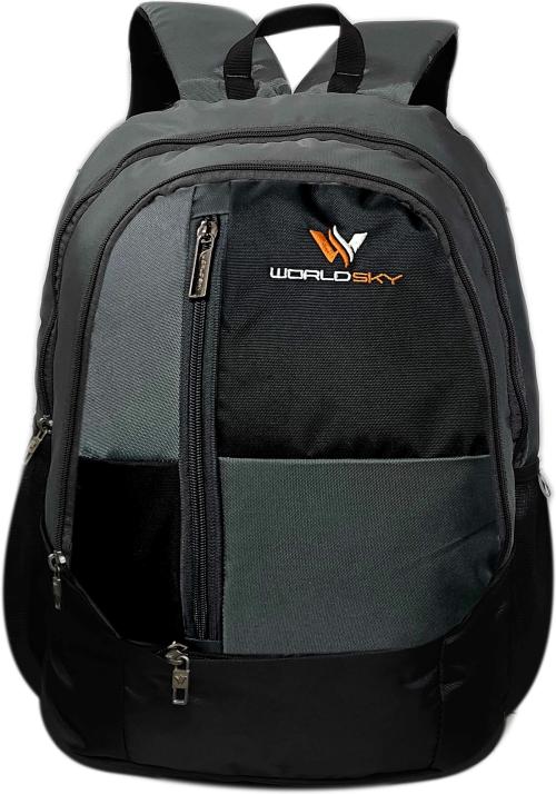 WORLDSKY Men's BagPacks 25 L Backpack (Grey)