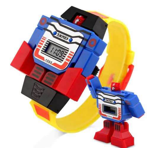 Zest4Kids Kavie Transformer Watch Robot Transformers Toys Digital For Kids