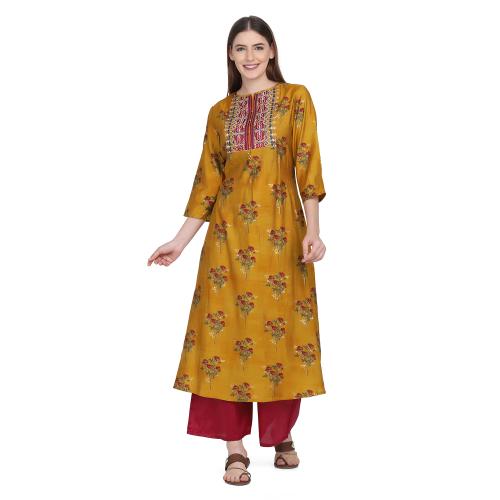 FFU embelished kurti set for women