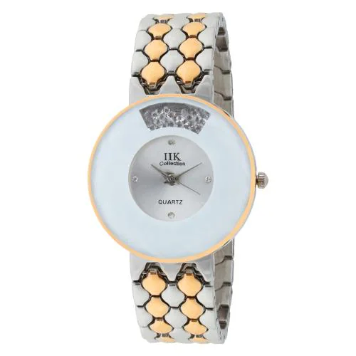 IIK Collection Off White Watches Quartz Watches for Girls -(IIK-1046W)
