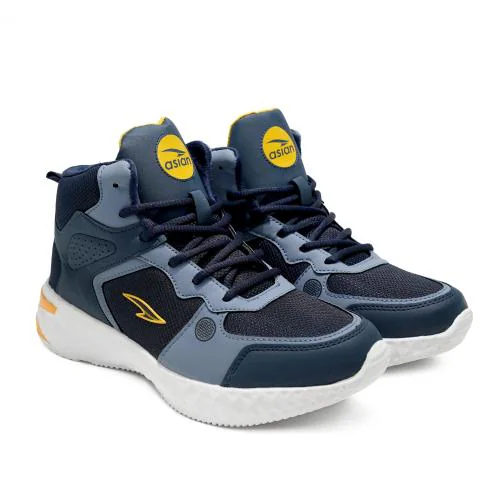 Asian Unicorn-03 Blue Sports Running Shoes for Men