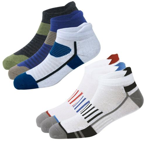 Husskinz Men and Women Self Design Ankle Length Socks (Pack of 6) 7