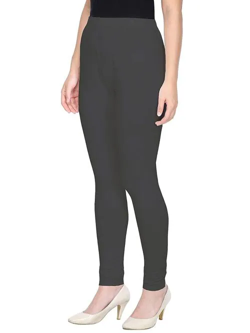 KEX Grey Indian Churidar Cotton Casual wear Silm fit churidar legging for women churidar for Girl