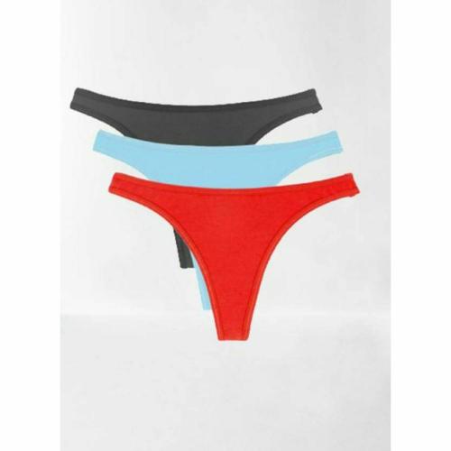J.B.COLLECTION Women Bikini Black, Red, Blue Panty ()
