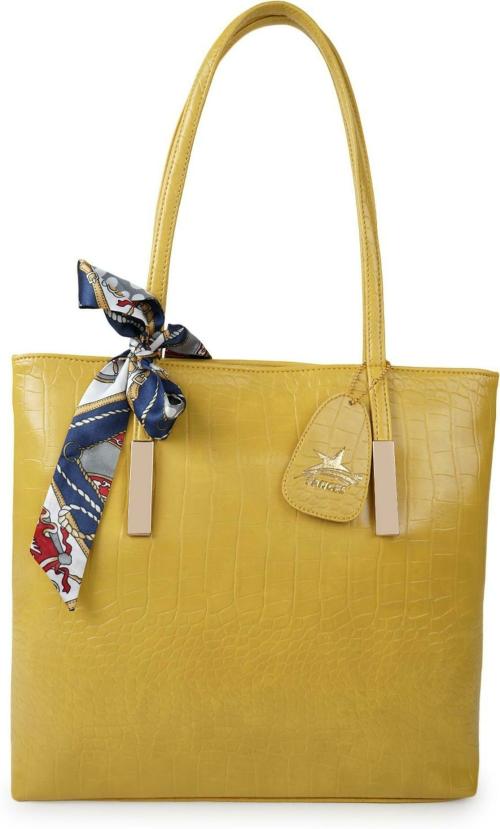 Fances Women Yellow Messenger Bag